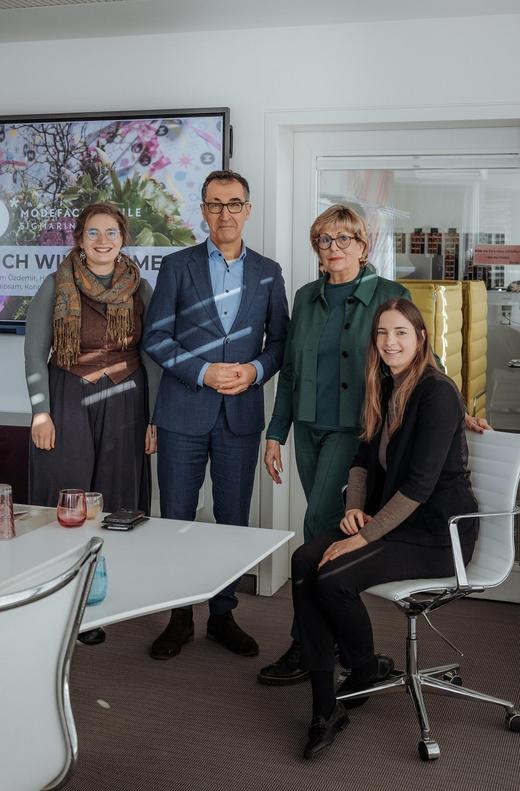 Hanna Stauß, Cem Özdemir, Christiane Hopf, Xenia Rebsam