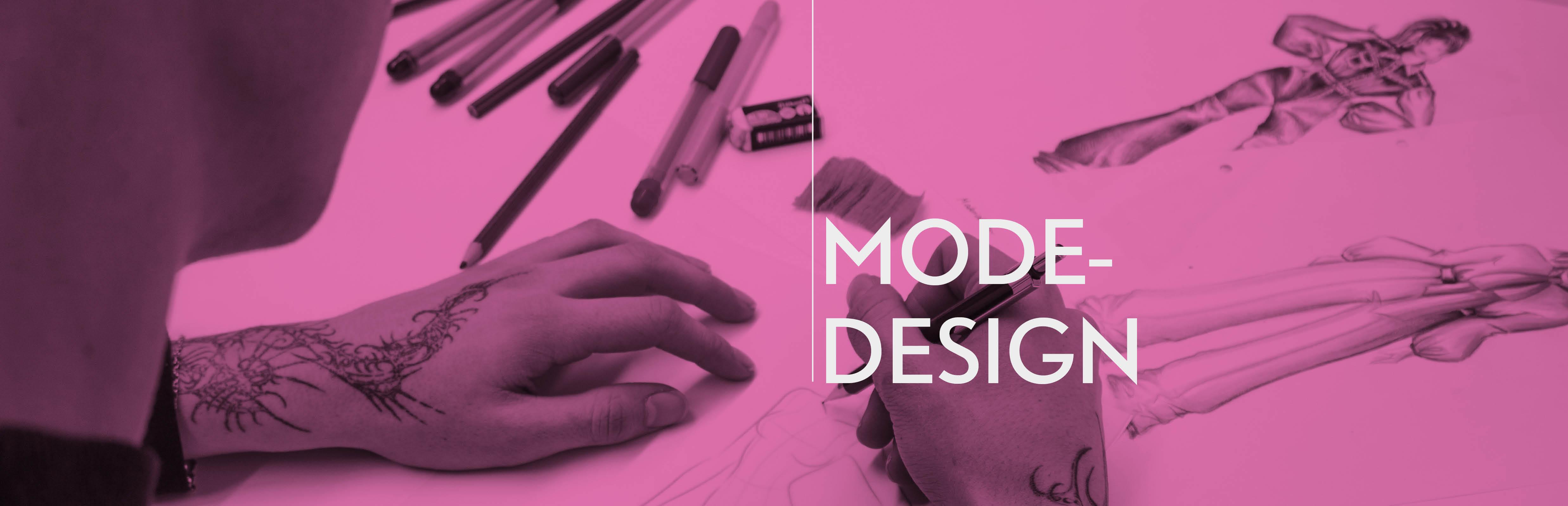 junger Mann erstellt Modezeichnungen